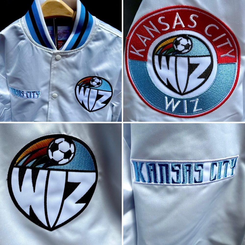Mitchell & Ness: Kansas City Wizards Varsity Jacket- unisex- size SMALL - Picture 6 of 6
